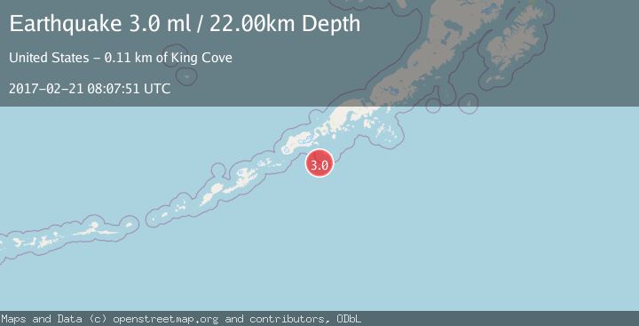 Map of UNIMAK ISLAND REGION, ALASKA