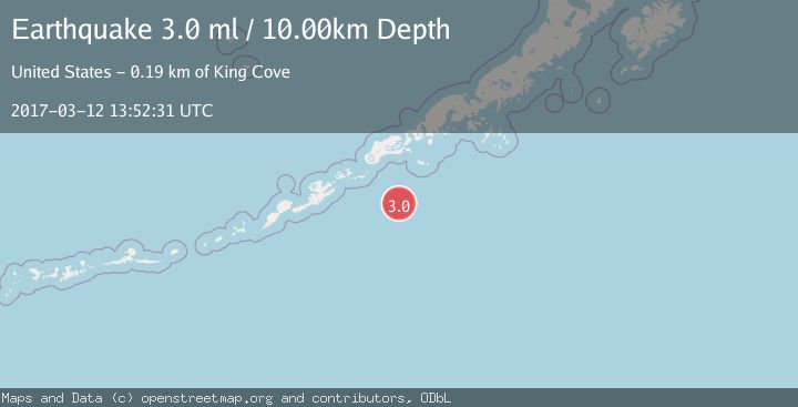 Map of UNIMAK ISLAND REGION, ALASKA