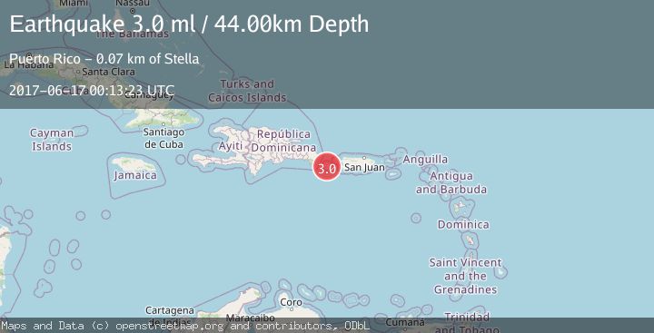 Map of ISLA DE MONA, PUERTO RICO