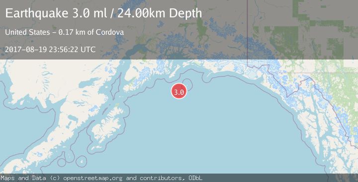 Map of GULF OF ALASKA