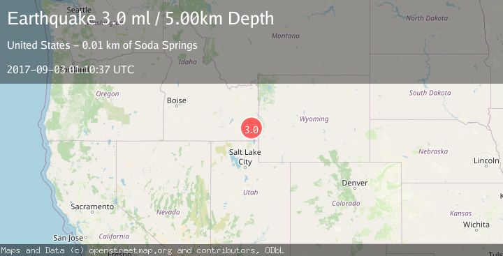 Map of SOUTHERN IDAHO