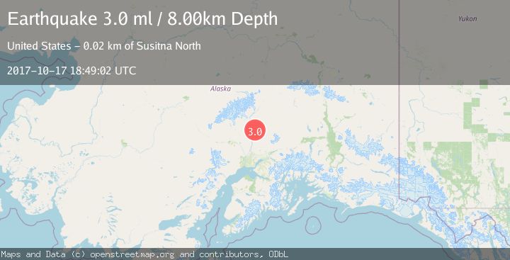 Map of CENTRAL ALASKA