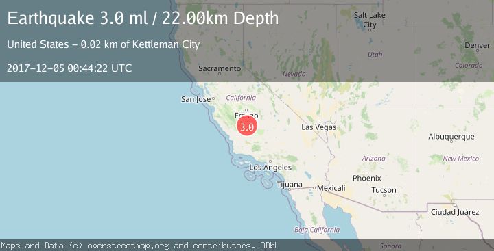 Map of CENTRAL CALIFORNIA