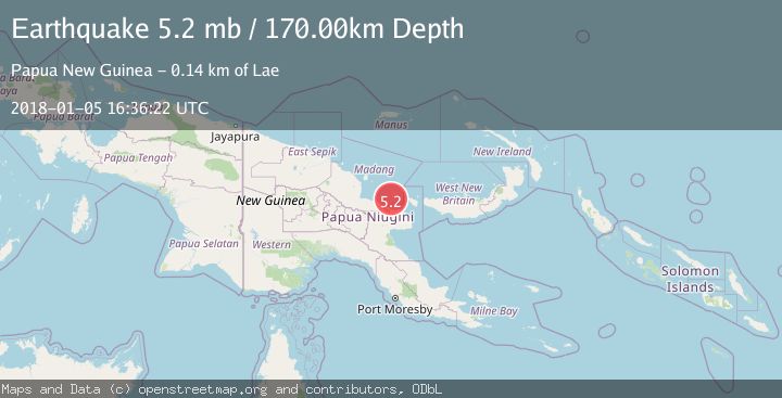 Map of EASTERN NEW GUINEA REG., P.N.G.