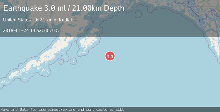 Map of GULF OF ALASKA