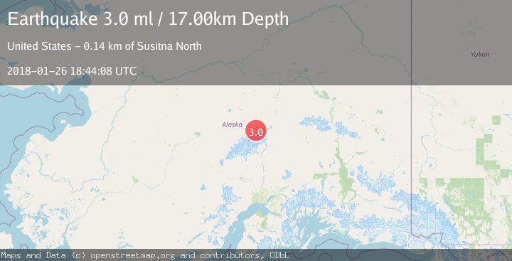 Map of CENTRAL ALASKA