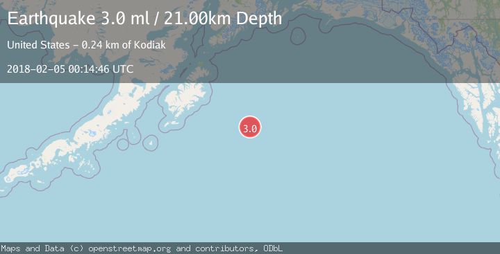 Map of GULF OF ALASKA
