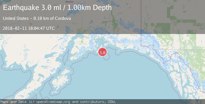 Map of GULF OF ALASKA