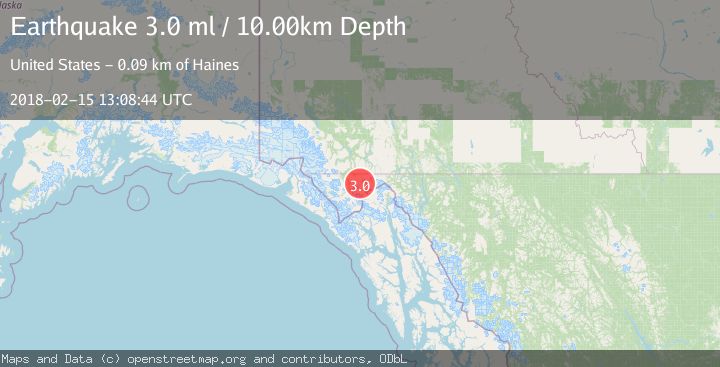 Map of SOUTHEASTERN ALASKA