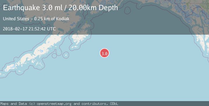 Map of GULF OF ALASKA