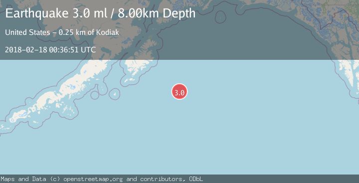 Map of GULF OF ALASKA