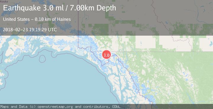 Map of SOUTHEASTERN ALASKA