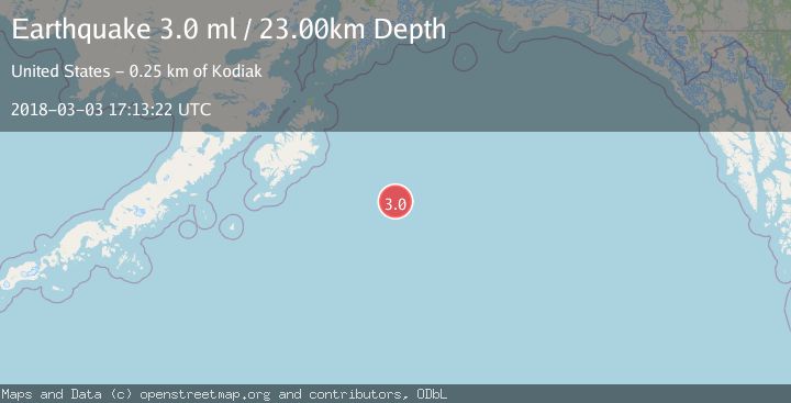 Map of GULF OF ALASKA
