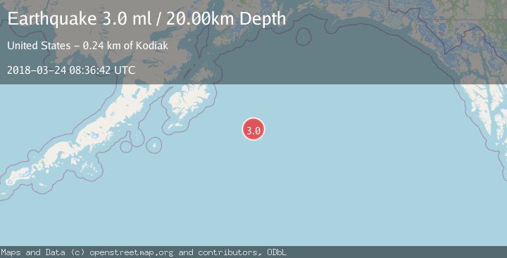 Map of GULF OF ALASKA
