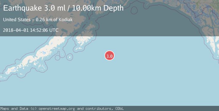 Map of GULF OF ALASKA