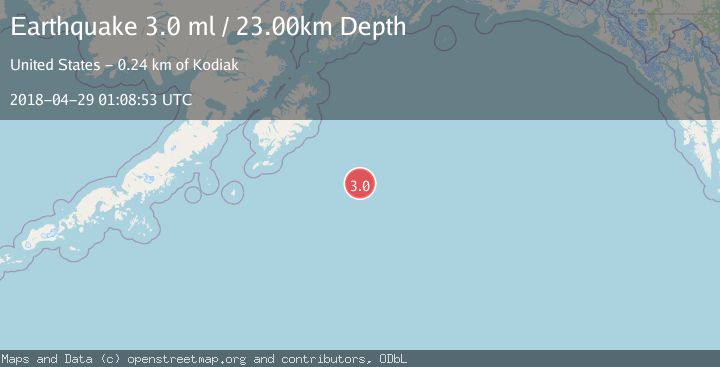Map of GULF OF ALASKA