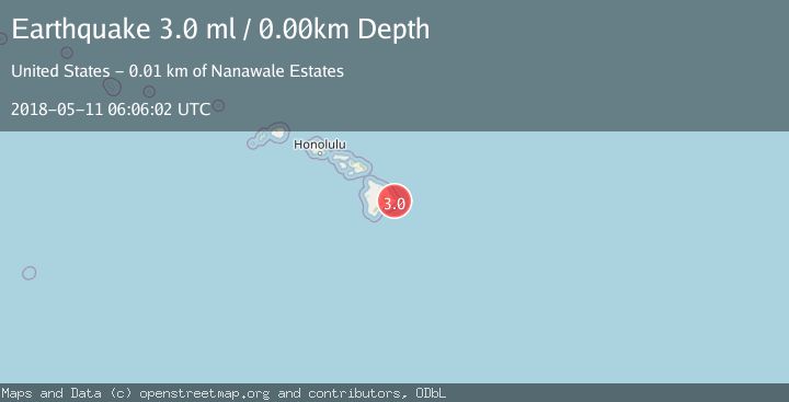 Map of HAWAII REGION, HAWAII