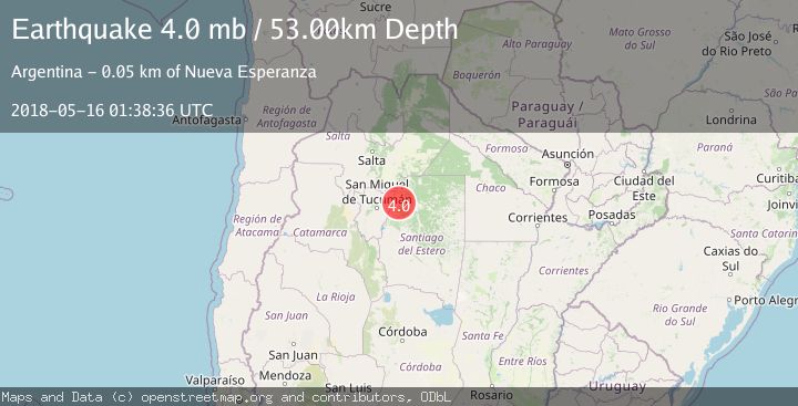 Map of SANTIAGO DEL ESTERO, ARGENTINA