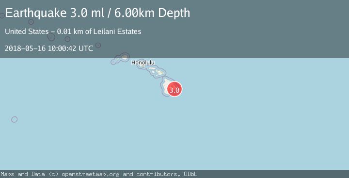 Map of HAWAII REGION, HAWAII