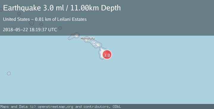 Map of HAWAII REGION, HAWAII