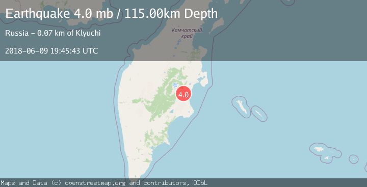 Map of NEAR EAST COAST OF KAMCHATKA