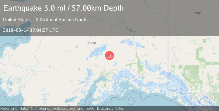 Map of CENTRAL ALASKA