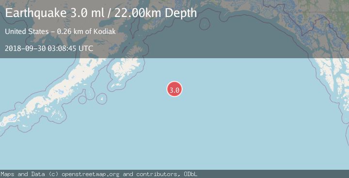 Map of GULF OF ALASKA