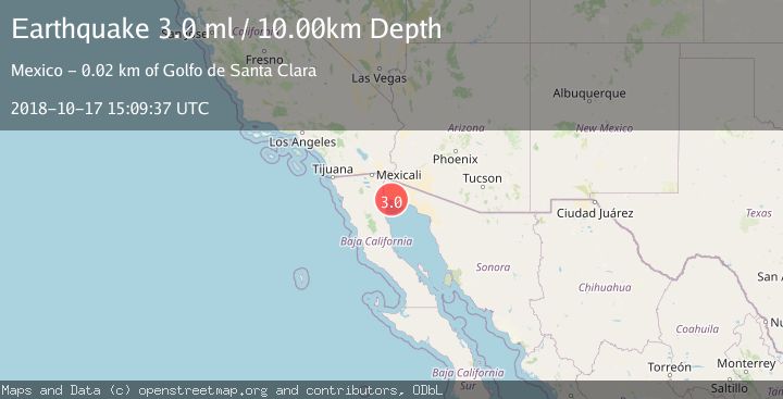 Map of SONORA, MEXICO