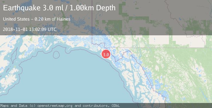 Map of SOUTHEASTERN ALASKA