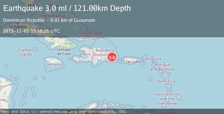 Map of DOMINICAN REPUBLIC