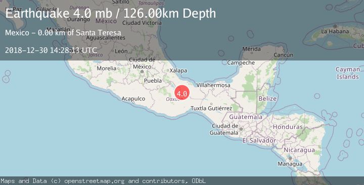 Map of VERACRUZ, MEXICO