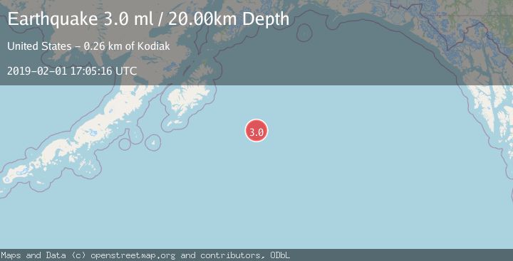 Map of GULF OF ALASKA