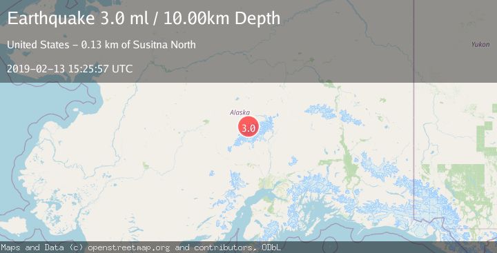 Map of CENTRAL ALASKA