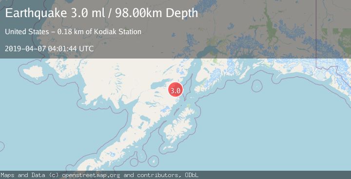 Map of SOUTHERN ALASKA