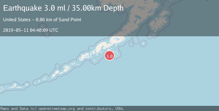 Map of ALASKA PENINSULA