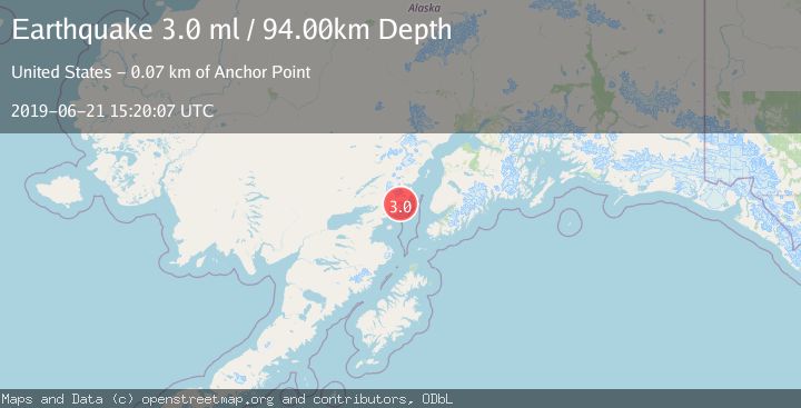 Map of SOUTHERN ALASKA