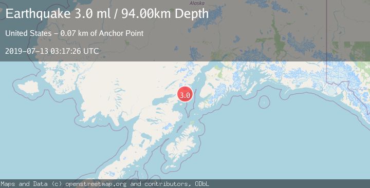 Map of SOUTHERN ALASKA