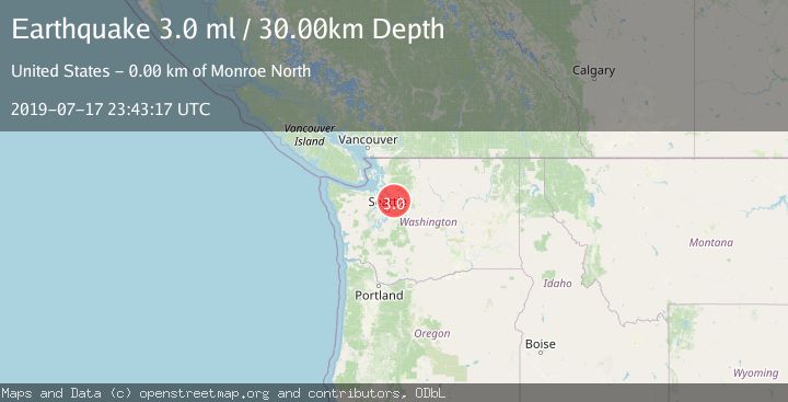 Map of SEATTLE-TACOMA AREA, WASHINGTON