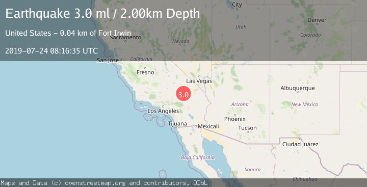 Map of SOUTHERN CALIFORNIA