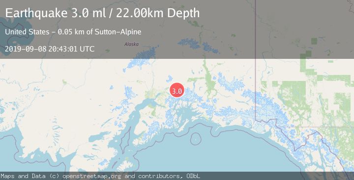 Map of SOUTHERN ALASKA