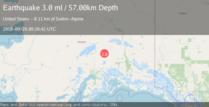 Map of CENTRAL ALASKA