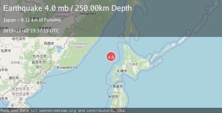 Map of EASTERN SEA OF JAPAN