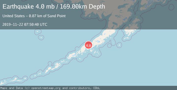 Map of ALASKA PENINSULA