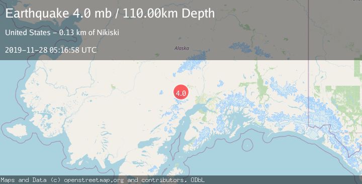 Map of SOUTHERN ALASKA