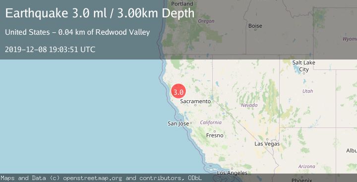 Map of NORTHERN CALIFORNIA