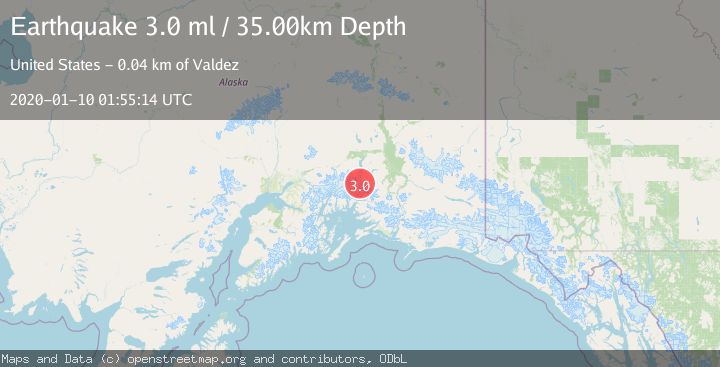 Map of SOUTHERN ALASKA