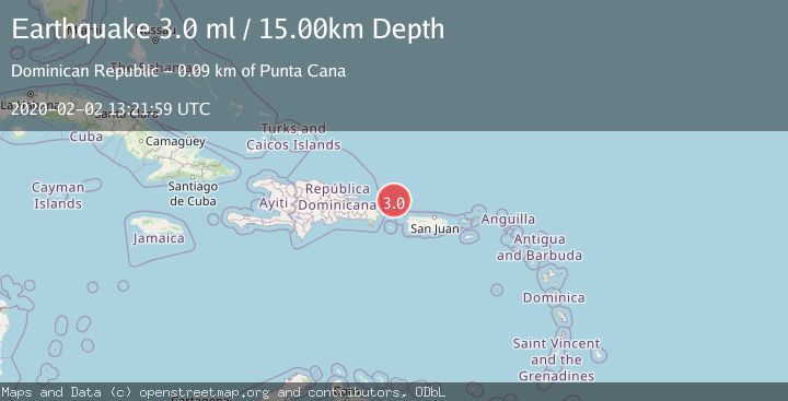 Map of PUERTO RICO REGION