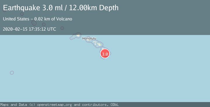 Map of ISLAND OF HAWAII, HAWAII