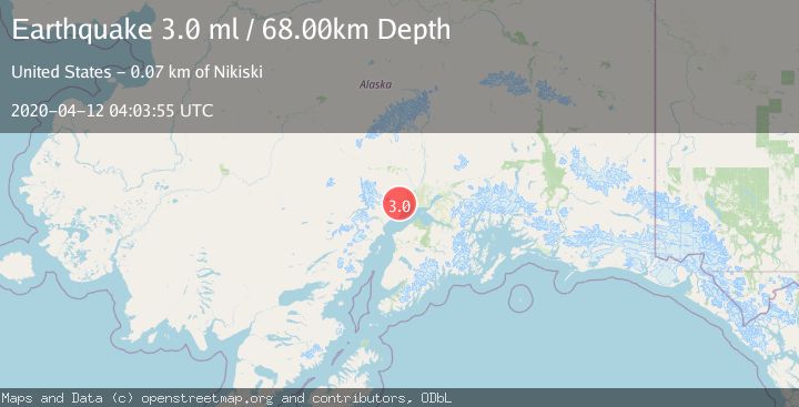 Map of SOUTHERN ALASKA