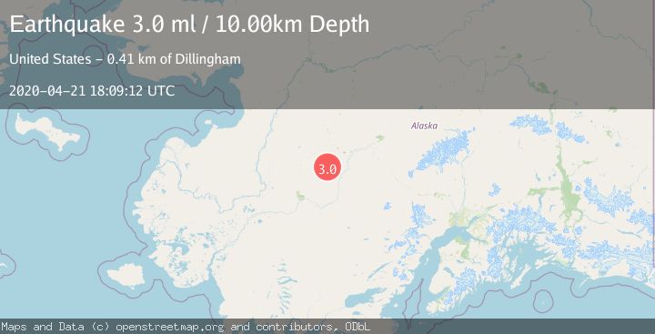 Map of CENTRAL ALASKA